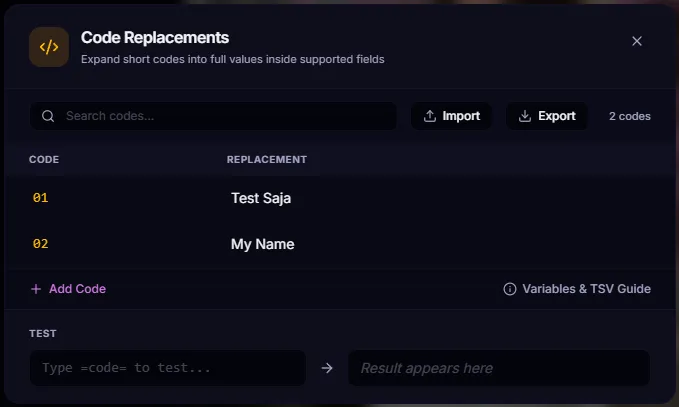 SnapCuller photo culler - Code Replacements